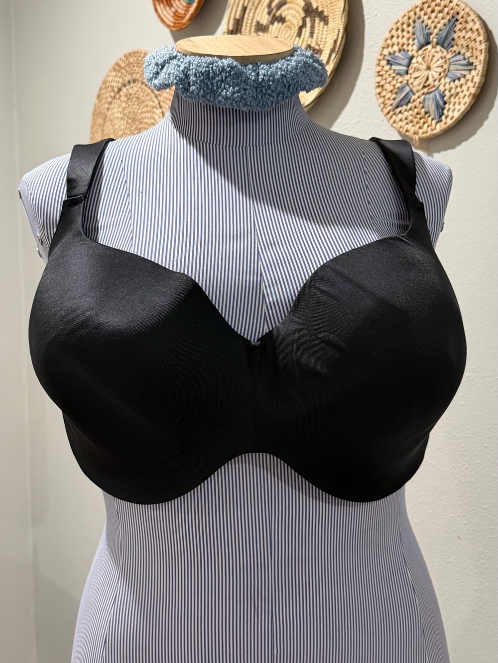 Cacique Black Full Coverage Underwire Bra